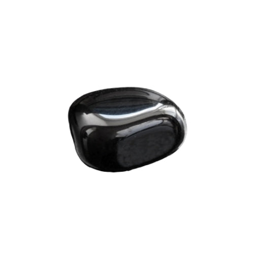 Pierre onyx noire naturelle en lithothérapie associée à la protection et à l’ancrage