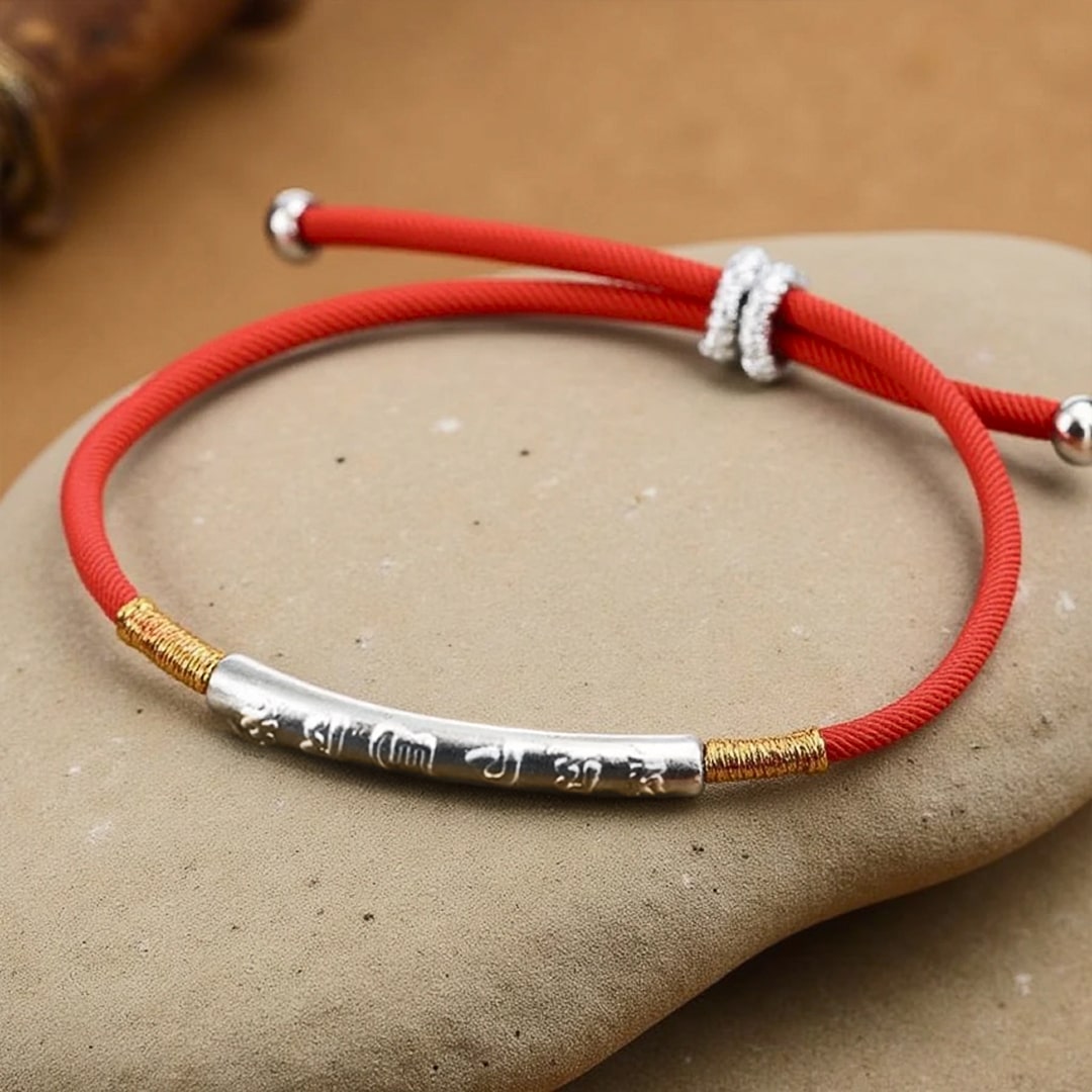 Bracelet Sacré Bouddhiste - Mantra Porte-Bonheur