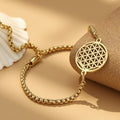 Bracelet Fleur de Vie - Jardin de Gaïa