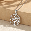 Pendentif Arbre de Vie en Argent - Jardin de Gaïa