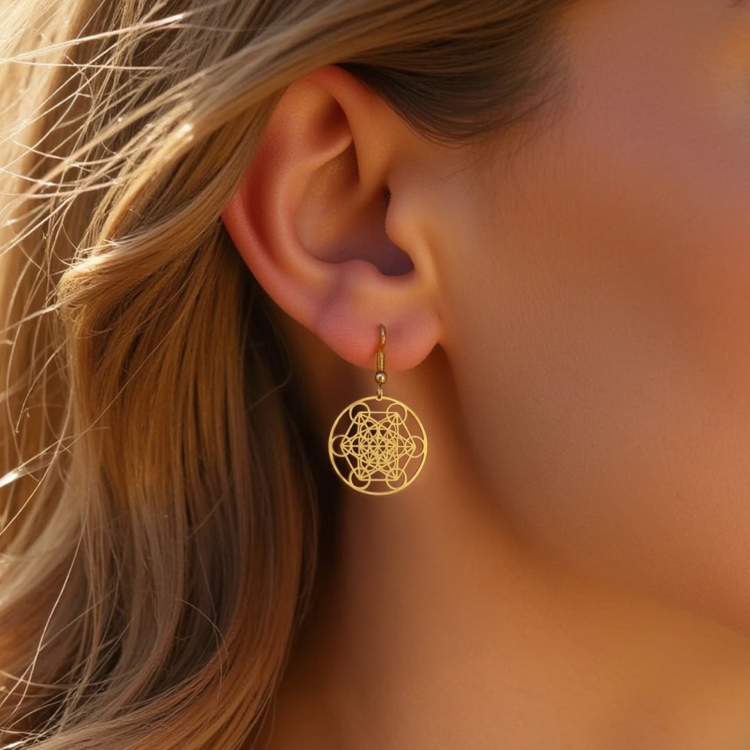 Boucles d’Oreilles "Métatron"