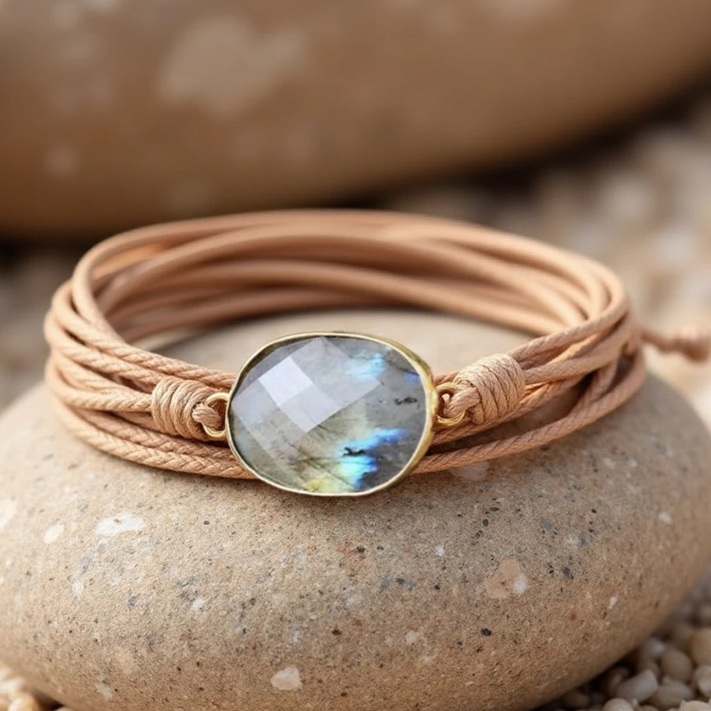 Bracelet "Libération" en Labradorite