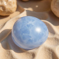 Galet de Calcite Bleue - Sommeil Apaisé - Jardin de Gaïa