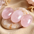 Galet Cœur Apaisé en Quartz Rose - Jardin de Gaïa