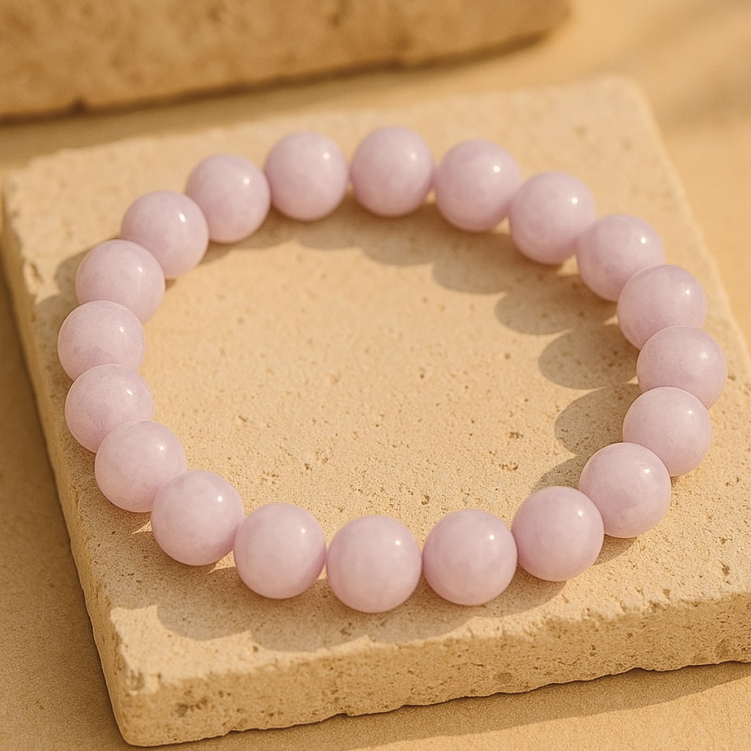 Bracelet "Calme Émotionnel" en Kunzite