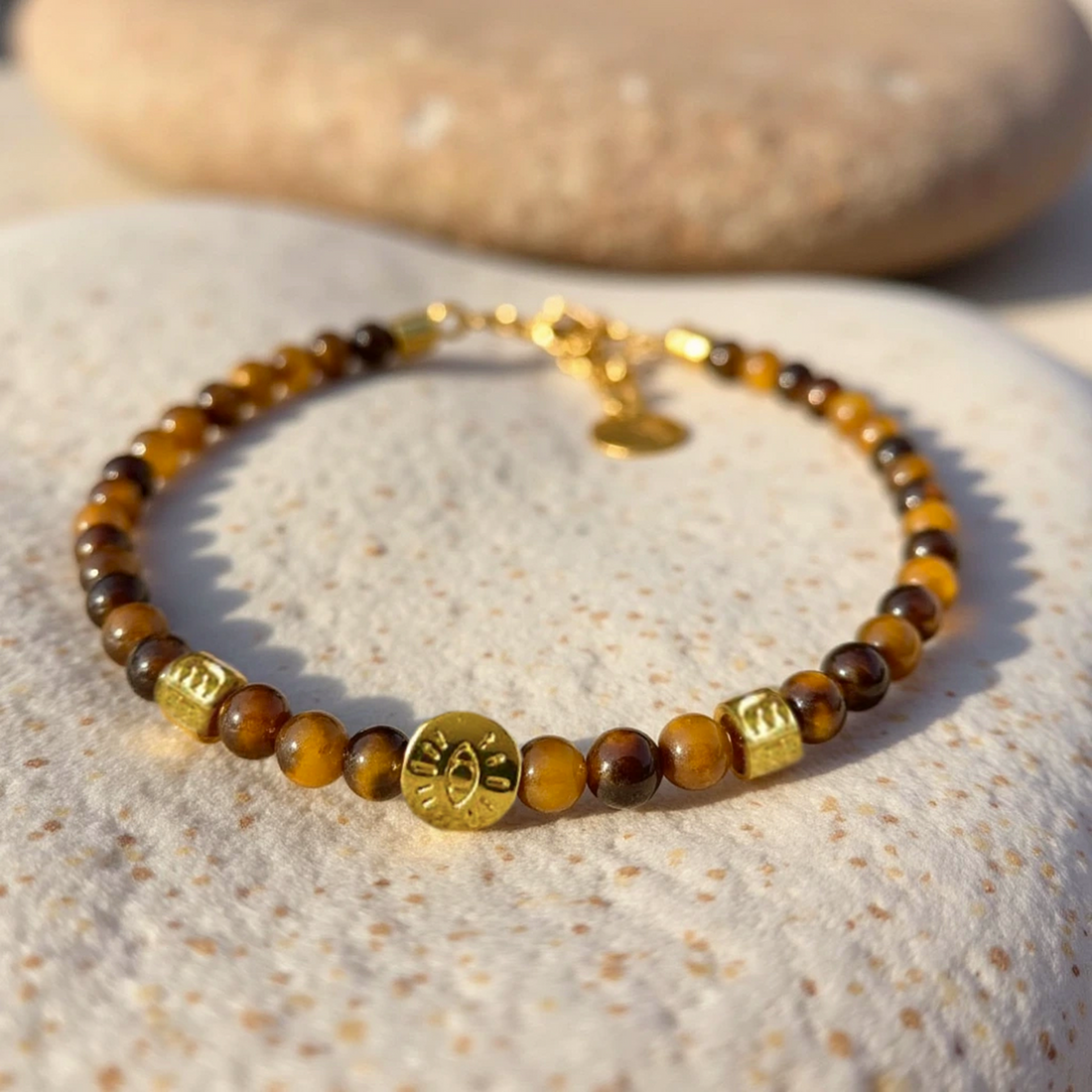 Bracelet "Lien Protecteur" en Pierres Naturelles