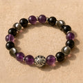 Bracelet Premium Bouclier Émotionnel en Pierres Naturelles - Jardin de Gaïa