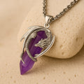 Pendentif Dragon en Pierre Naturelle - Jardin de Gaïa