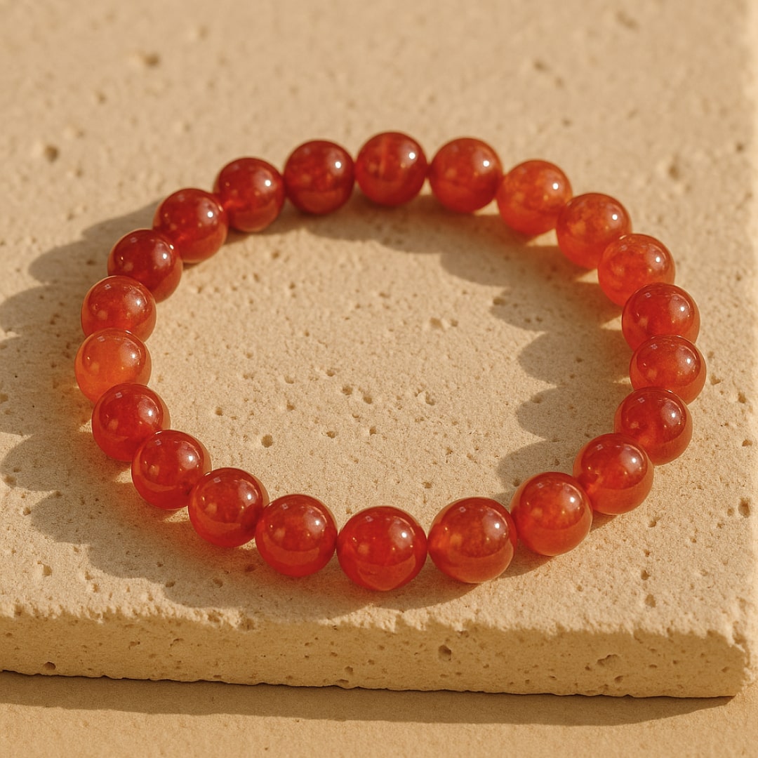 Bracelet en Cornaline