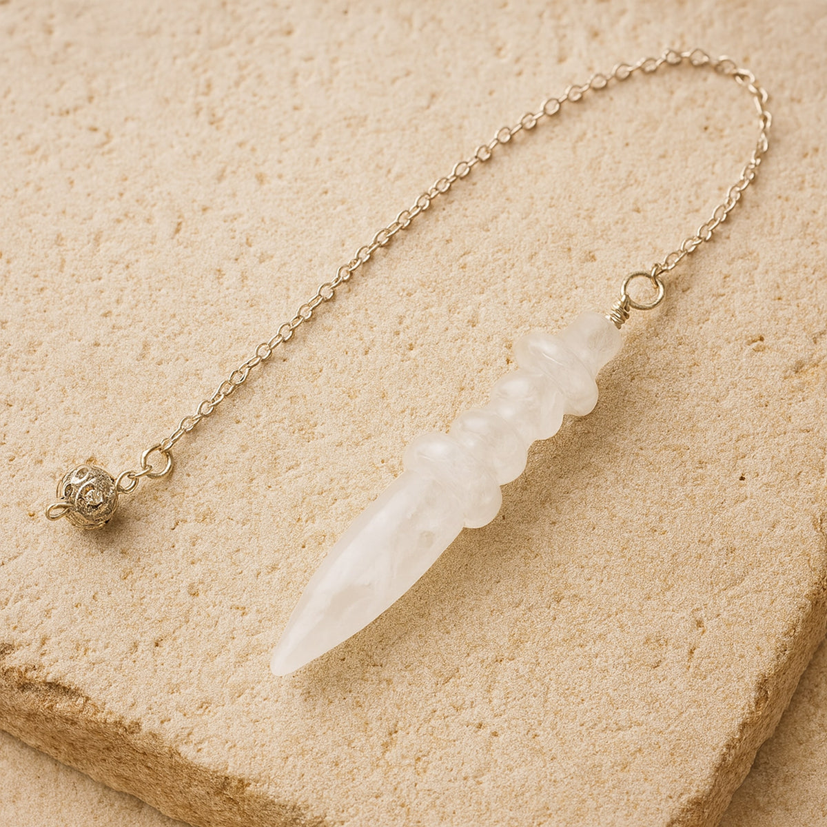 Pendule Radiesthésie en Pierre Naturelle