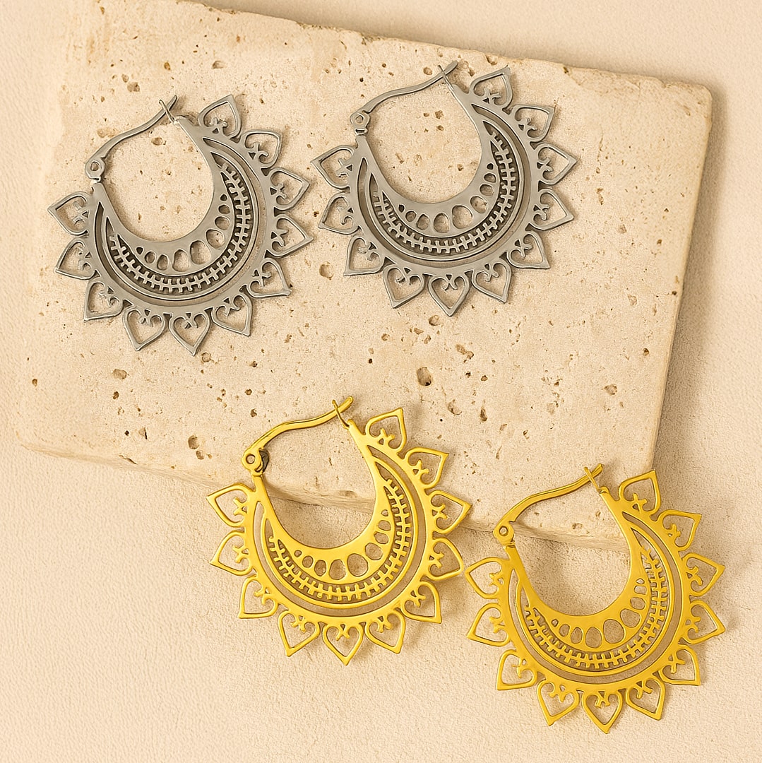 Boucles d’Oreilles "Sundari"