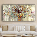 Toile Arbre de Vie - Art Moderne - Jardin de Gaïa