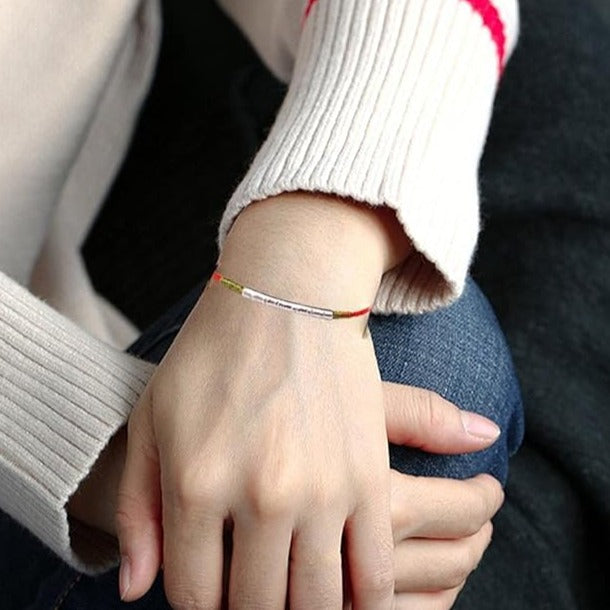 Bracelet Sacré Bouddhiste - Mantra Porte-Bonheur