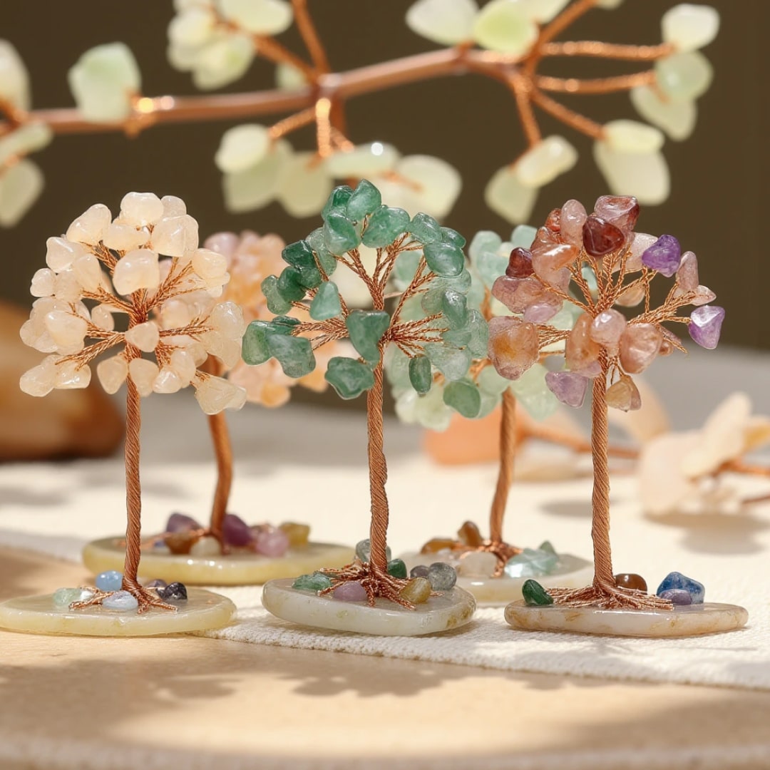 Arbre Feng Shui "Harmonie" en Pierres Naturelles