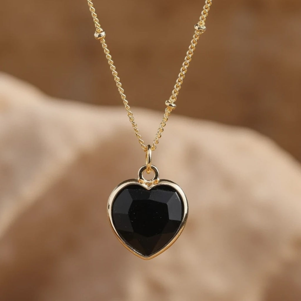 Pendentif Cœur en Pierre Naturelle