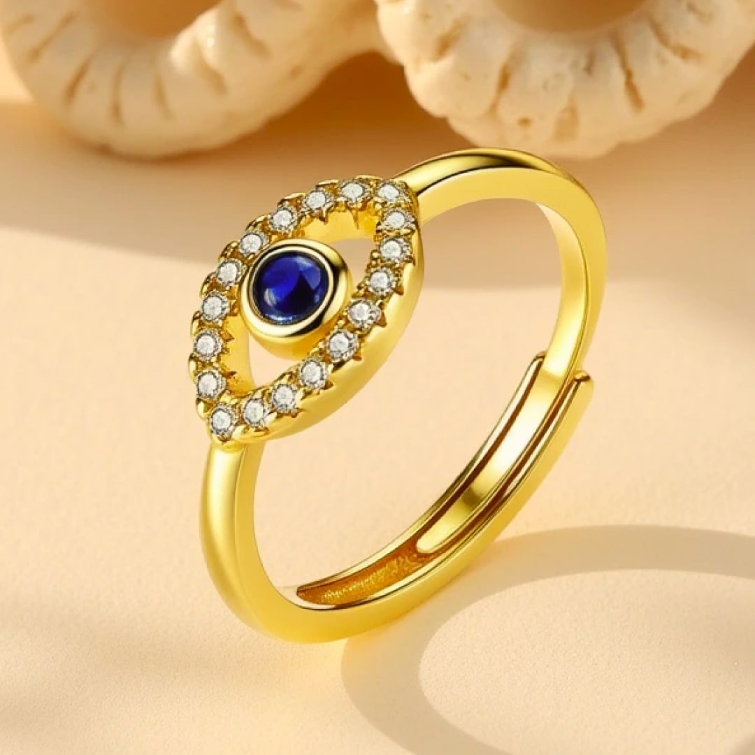 Bague Ajustable "Mauvais Œil"