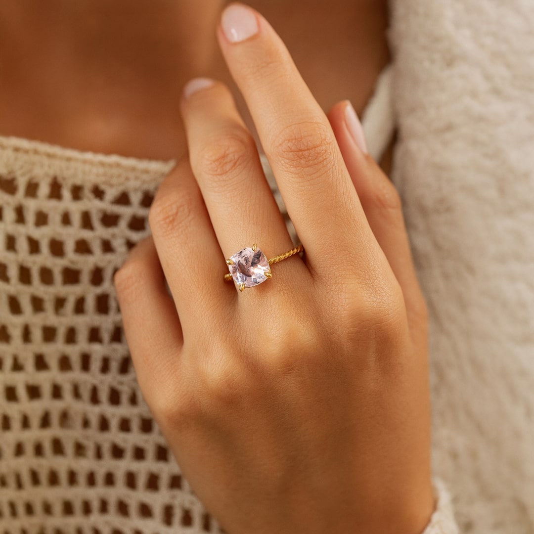 Bague Ajustable "L’Âme des Pierres" en Pierres Naturelles