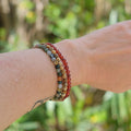 Bracelet Fin en Pierres Naturelles de 4mm - Jardin de Gaïa