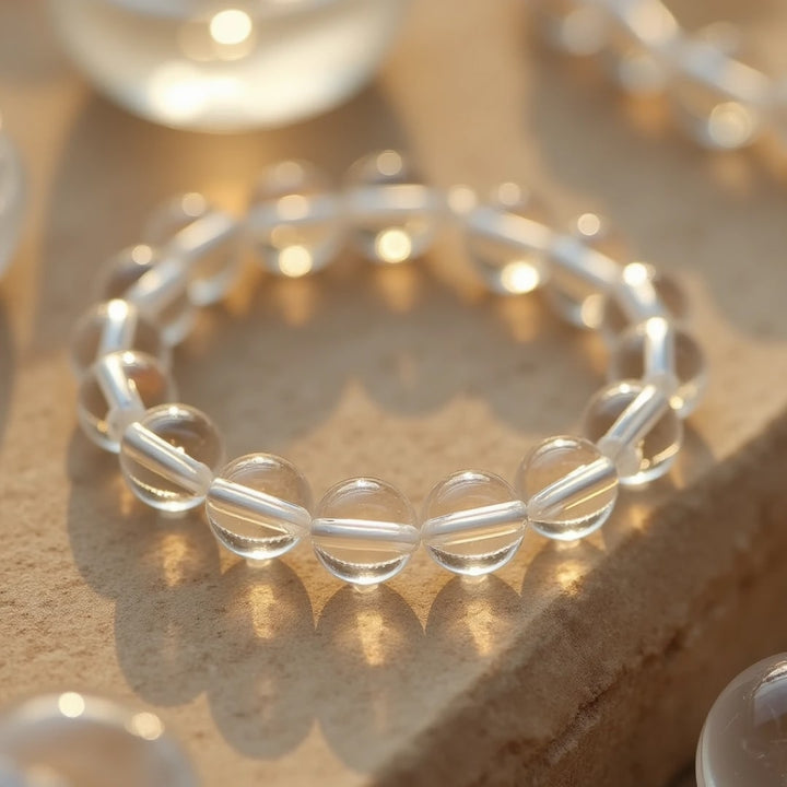 Bracelet "Harmonie Pure" en Cristal de Roche