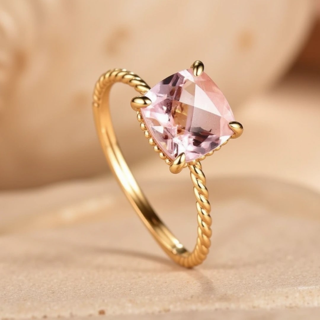 Bague Ajustable "L’Âme des Pierres" en Pierres Naturelles