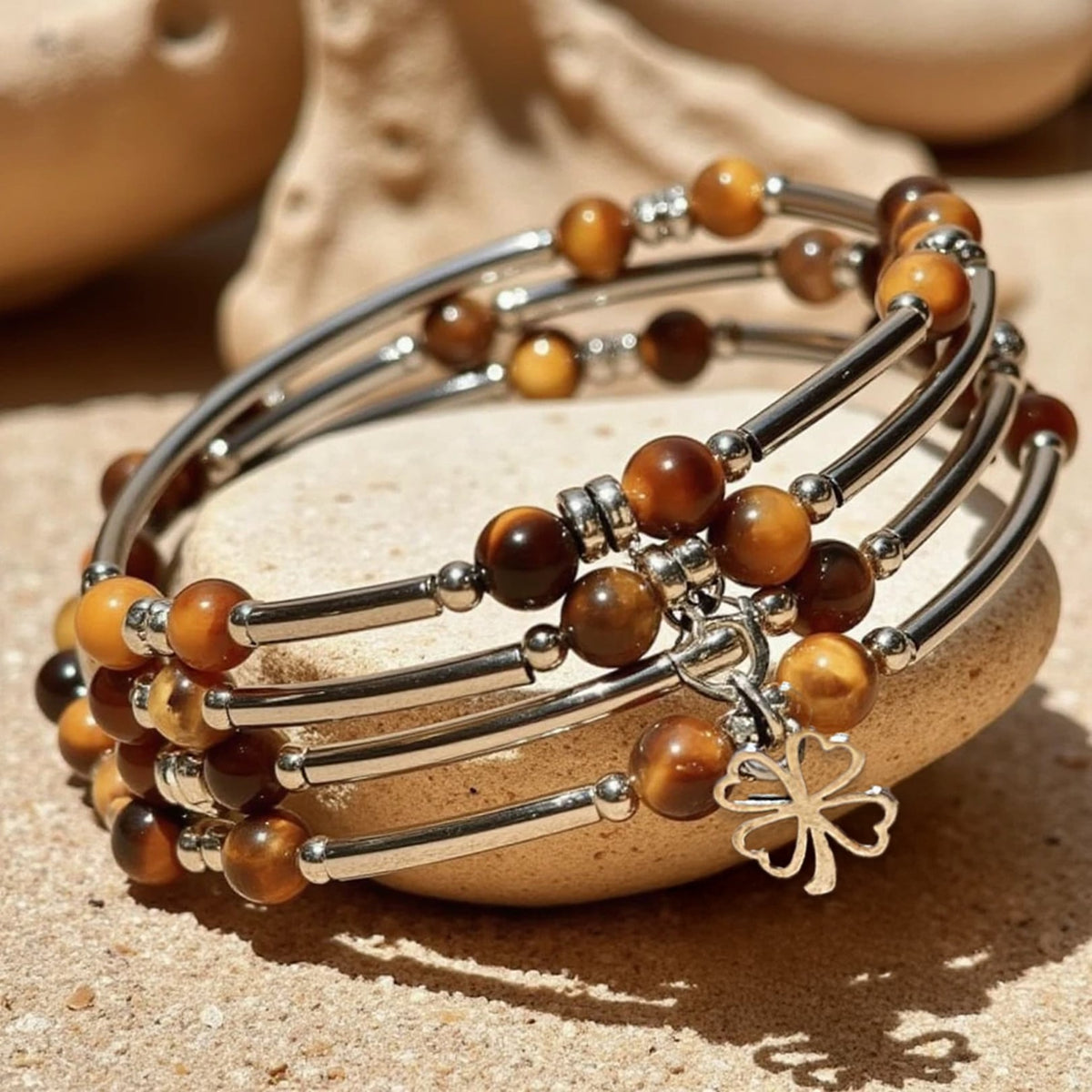 Bracelet "Chance" en Pierres Naturelles