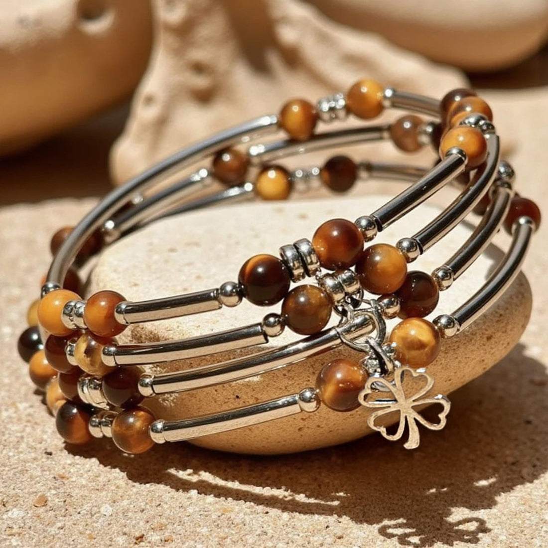 Bracelet "Chance" en Pierres Naturelles