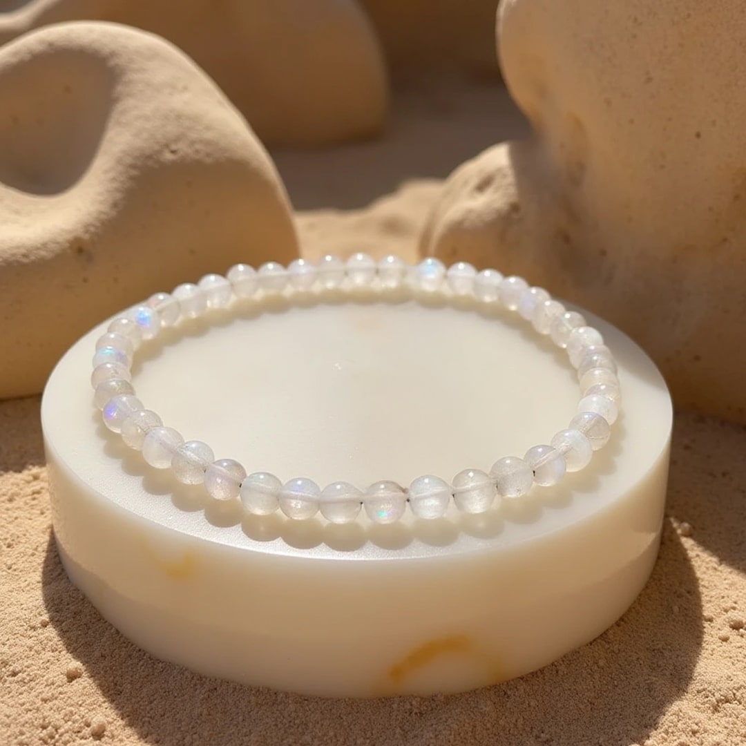 Bracelet Fin en Pierres Naturelles de 4mm