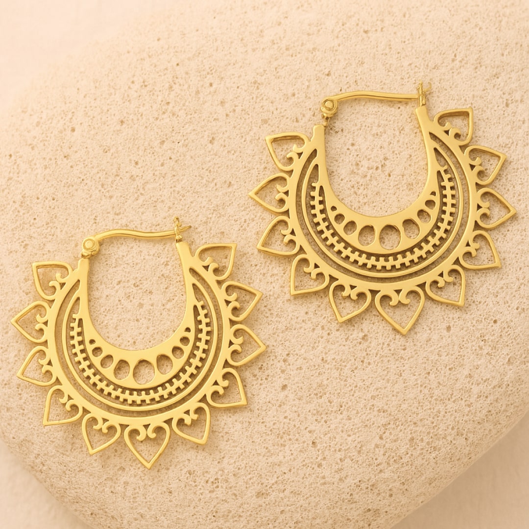 Boucles d’Oreilles "Sundari"