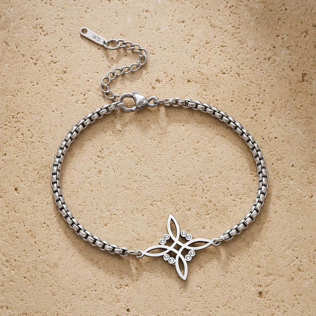 Bracelet "Lien Sacré" - Noeud de Sorcière