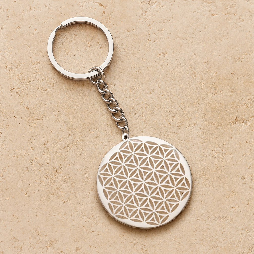 Porte-Clés Fleur de Vie