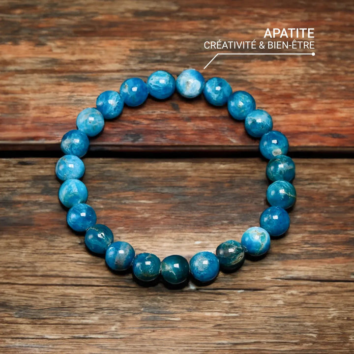 Bracelet "Clarté Intérieure" en Apatite