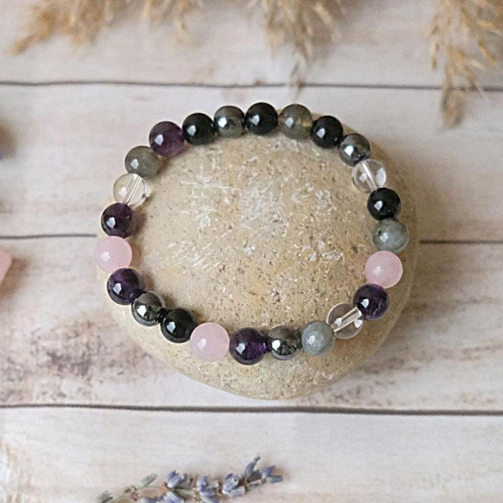 Bracelet "Haute Vibration" en Pierres Naturelles