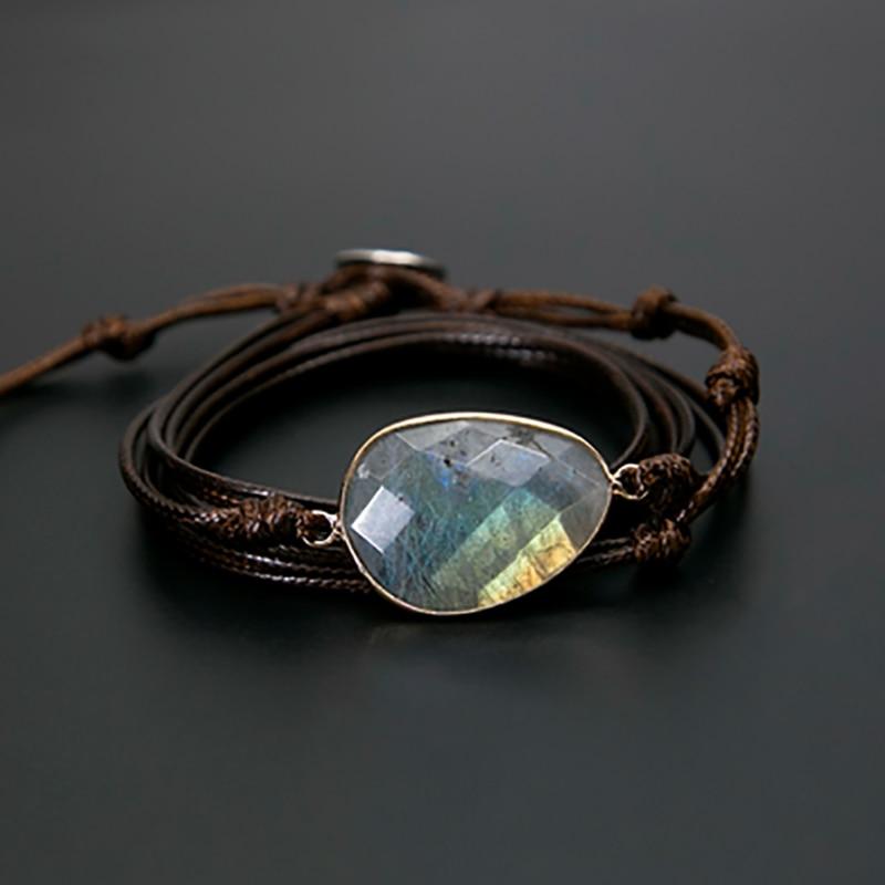 Bracelet "Libération" en Labradorite