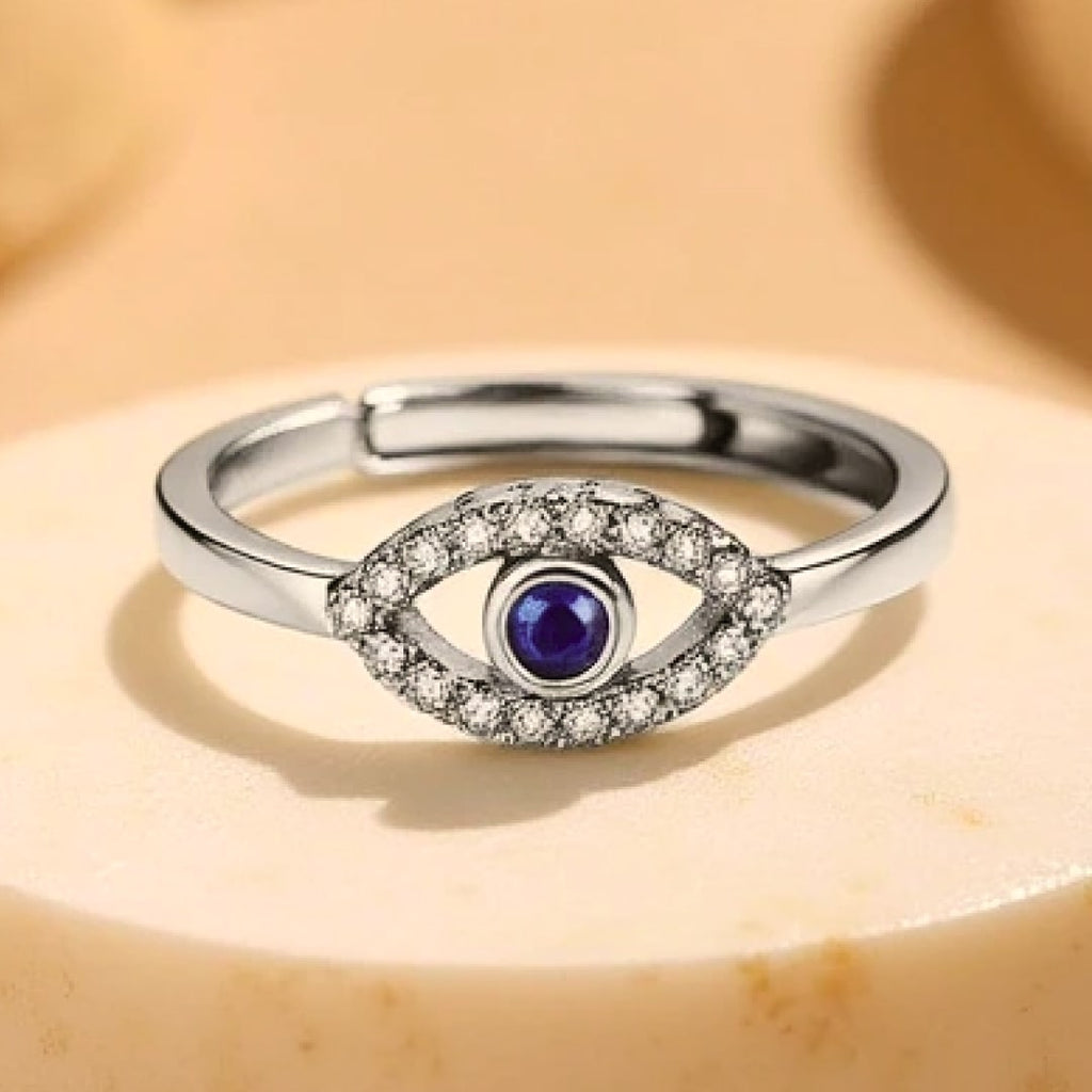 Bague Ajustable "Mauvais Œil"