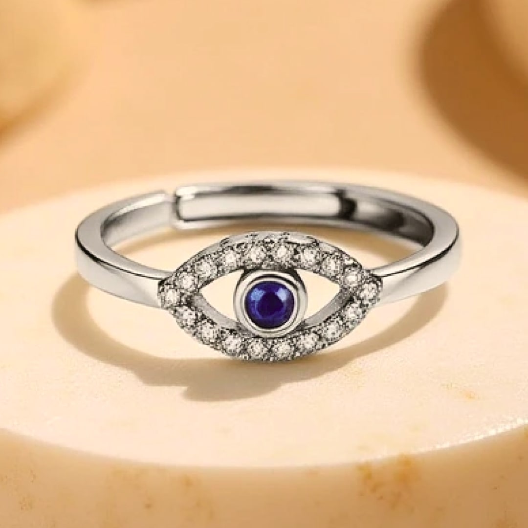 Bague Ajustable "Mauvais Œil"