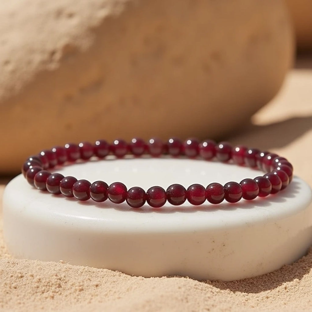 Bracelet Fin en Pierres Naturelles de 4mm