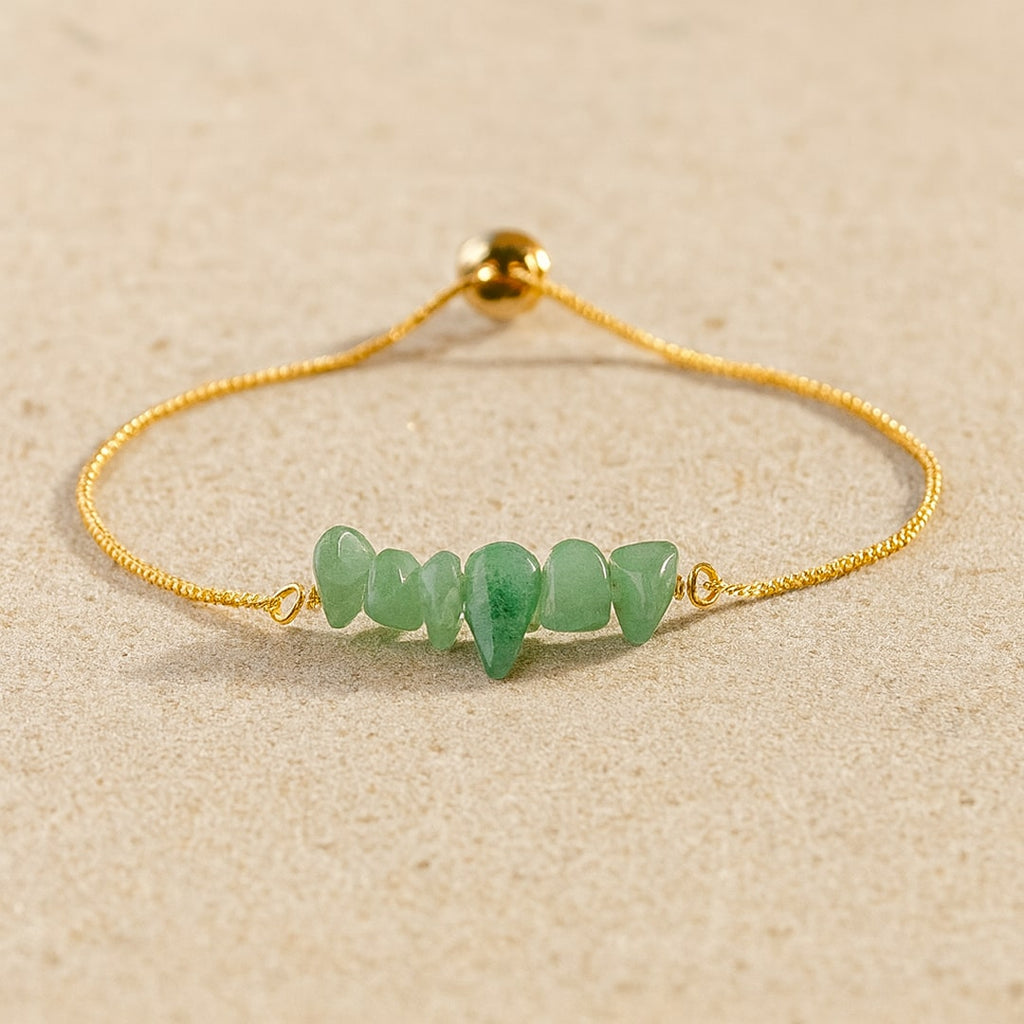 Bracelet Fin en Pierres Irrégulières Naturelles