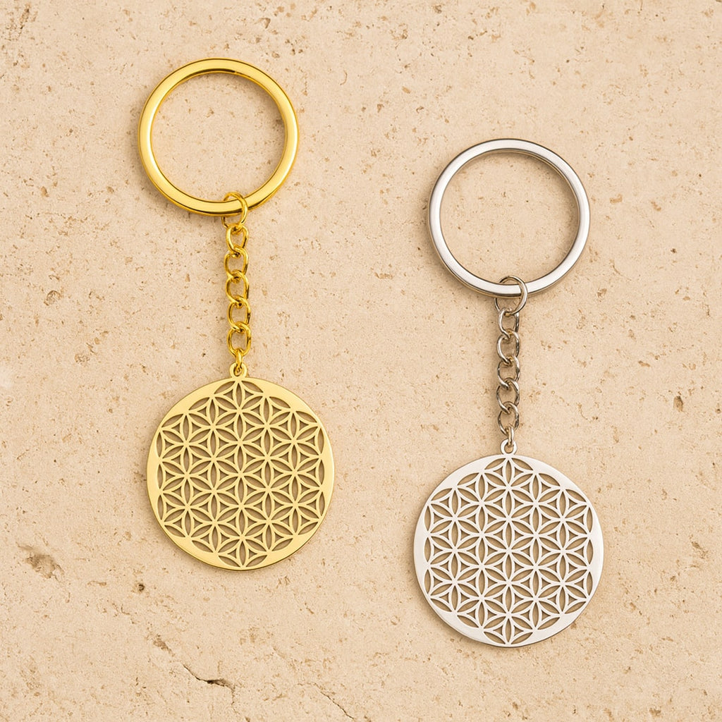 Porte-Clés Fleur de Vie