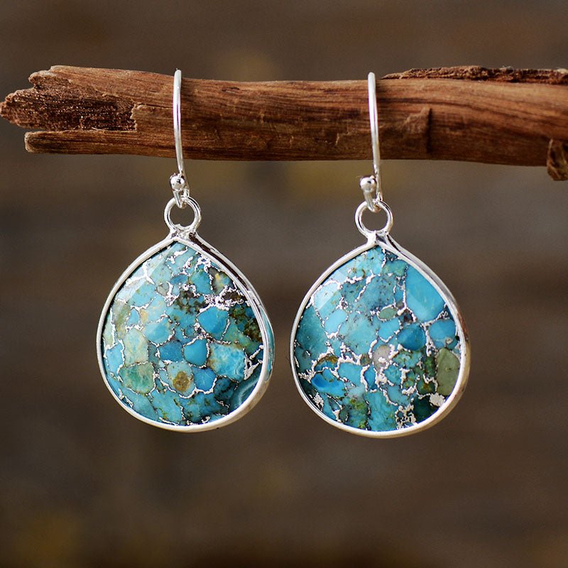 Boucles d’Oreilles en Turquoise