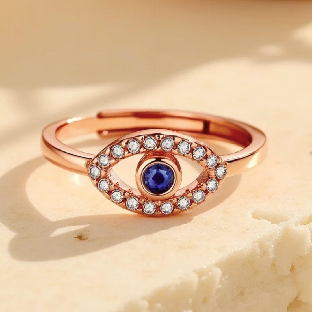 Bague Ajustable "Mauvais Œil"