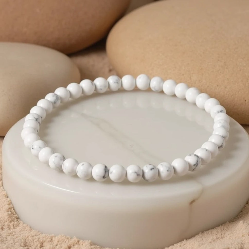 Bracelet Fin en Pierres Naturelles de 4mm