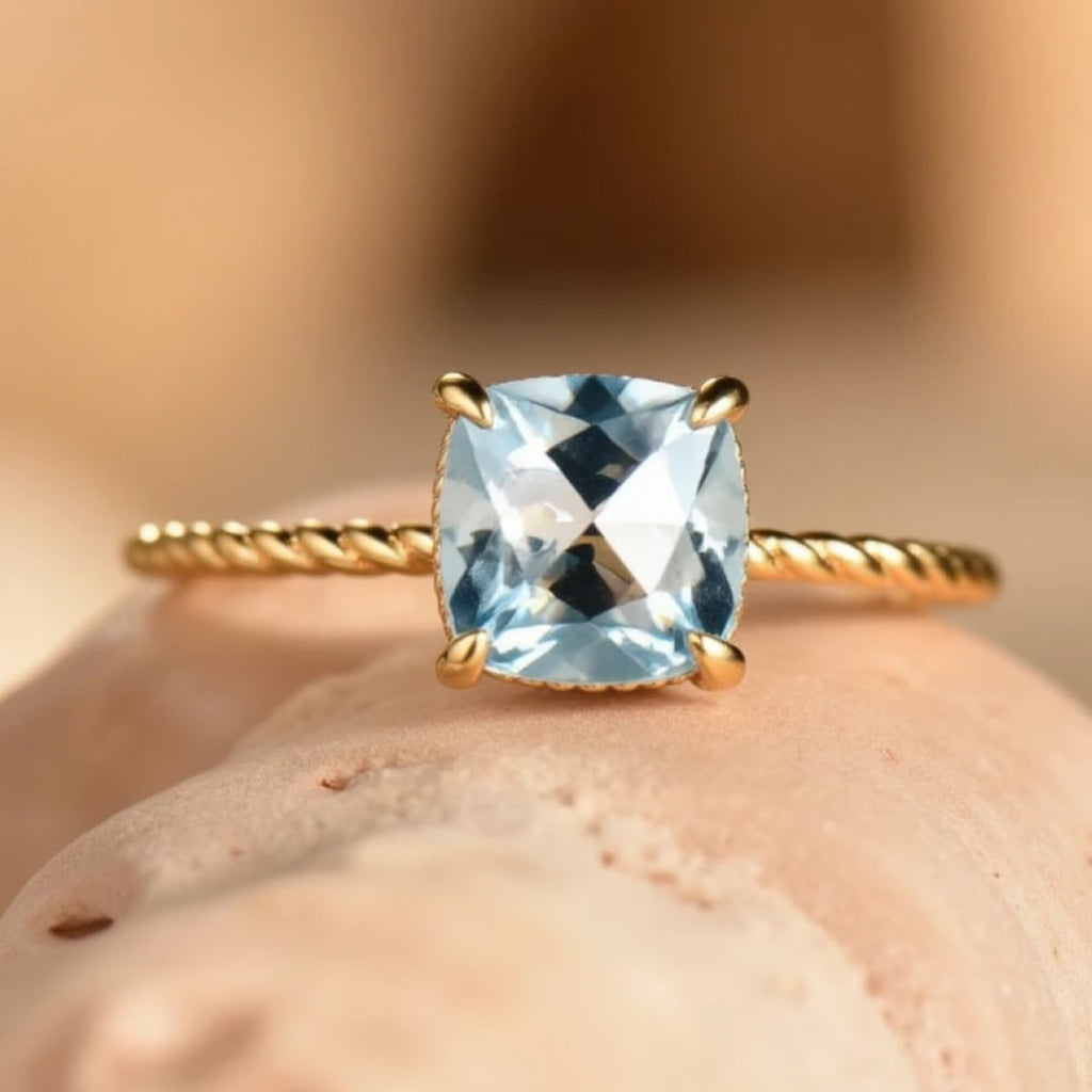 Bague Ajustable "L’Âme des Pierres" en Pierres Naturelles