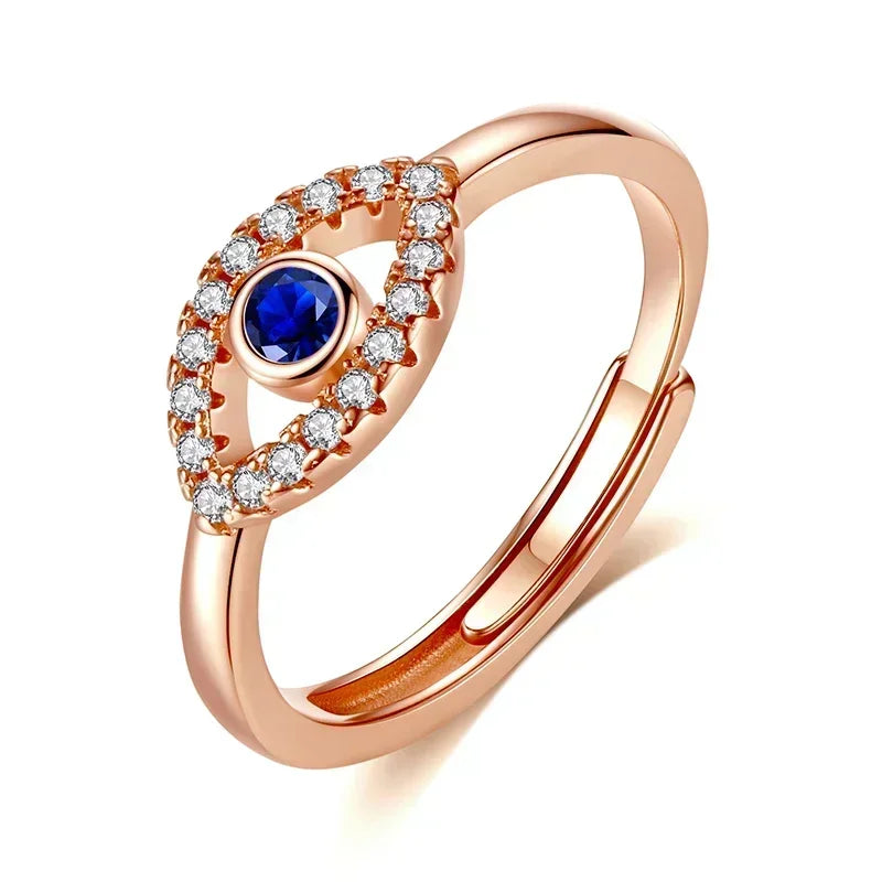 Bague Ajustable "Mauvais Œil"