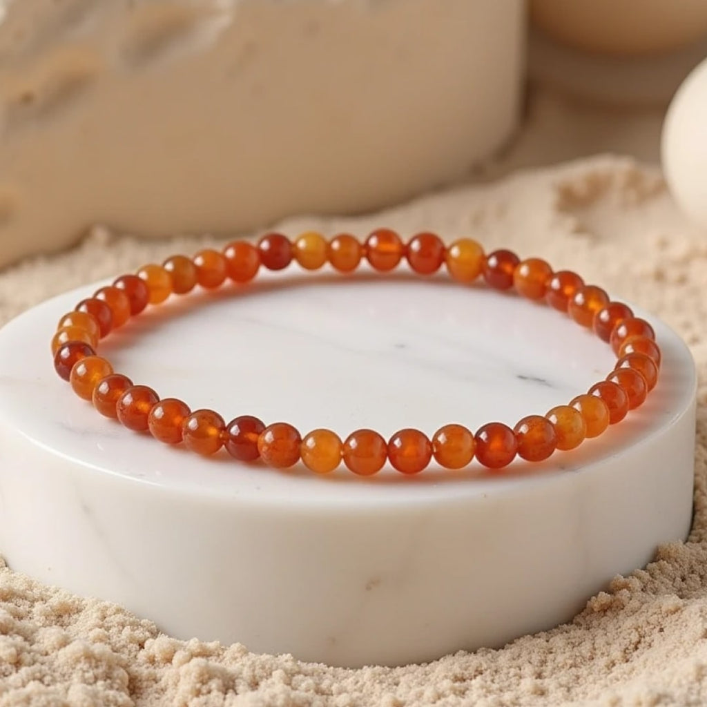 Bracelet Fin en Pierres Naturelles de 4mm