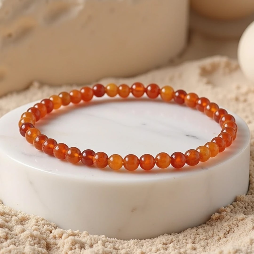 Bracelet Fin en Pierres Naturelles de 4mm