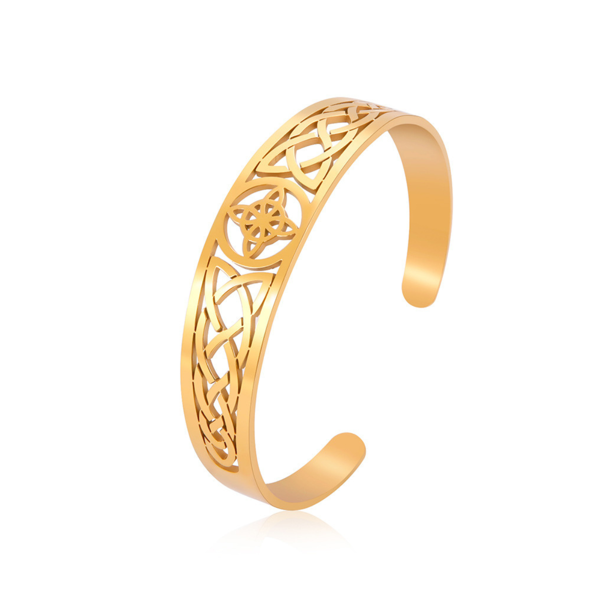Bracelet Manchette "Nœud de Sorcière"