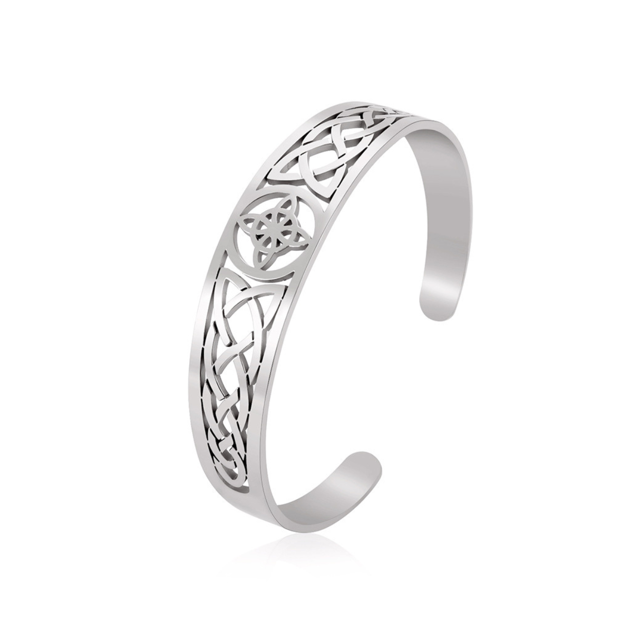 Bracelet Manchette "Nœud de Sorcière"