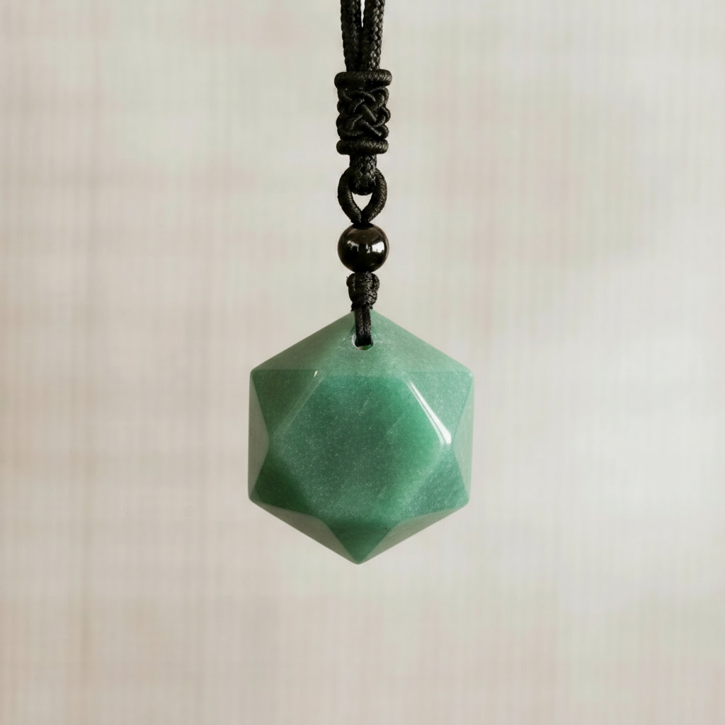 Collier "Harmonie verte" en aventurine