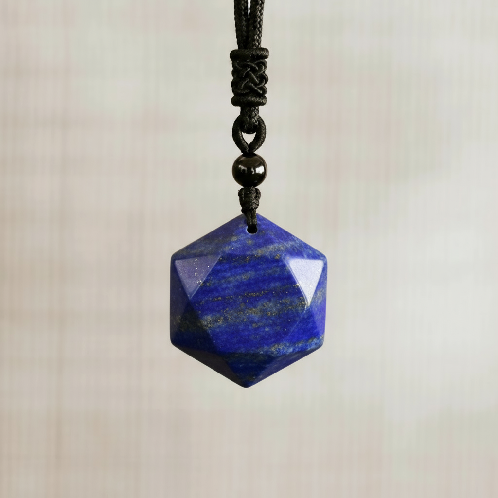 Collier "Lapis vision" en lapis-lazuli