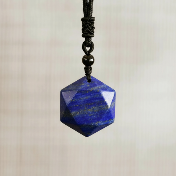Collier "Lapis vision" en lapis-lazuli